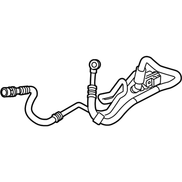 BMW X5 Power Steering Hose - 32416783856