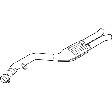 BMW Z4 Exhaust Pipe - 18307934417