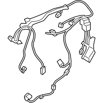 BMW 12518681952 Wiring.Harness,Motor,Sensorsystem,Module 1