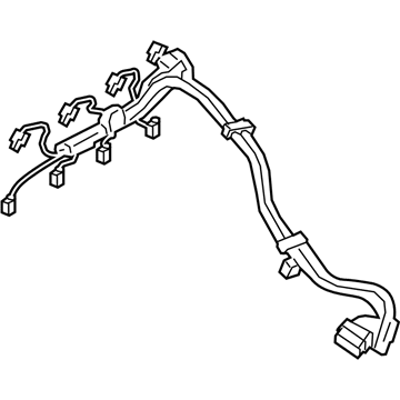 BMW 12518658838 Wiring Harness, Engine Ignition Module