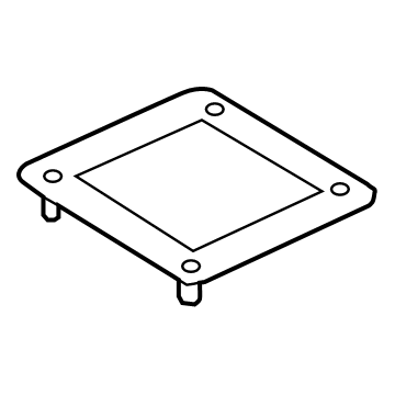 BMW 65136826950 Finisher For Central Bass, Right