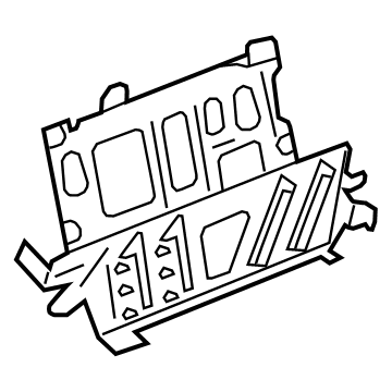 BMW 65152637953 HOLDER TV MODULE / AMPLIFIER