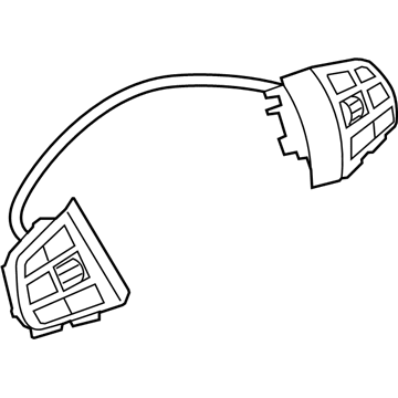 BMW 61319209808 Multifunct Steering Wheel Switch