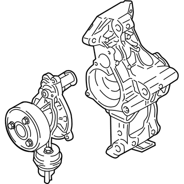 BMW Water Pump - 11517644809