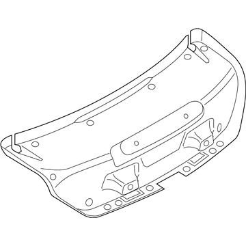 BMW 51497288269 Trim Panel, Trunk Lid