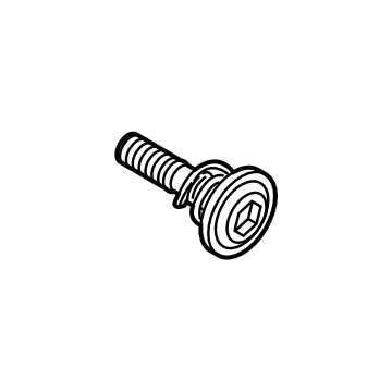 BMW 31206799717 Collar Bolt With Compression Spring