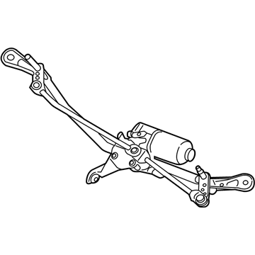 BMW 61619491439 Linkage Wiper System With Motor