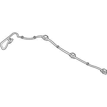 BMW 61667388756 Nozzle Chain, Windscreen Washer System