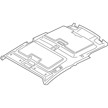 BMW 51447275679 Headlining, Lift-Up & Slide-Back Sunroof