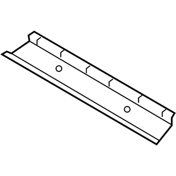 BMW 41217177681 Left Upper Apron Reinforcement