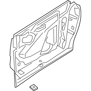 BMW 51417303638 Shroud Panel, Front Right