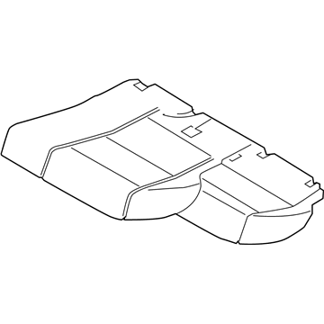 BMW 52207337164 Foam Part, Seat, Rear