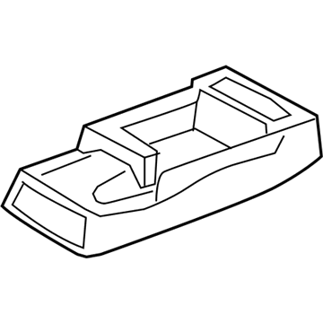 BMW 52207229385 Armrest, Lower Section, Rear Middle