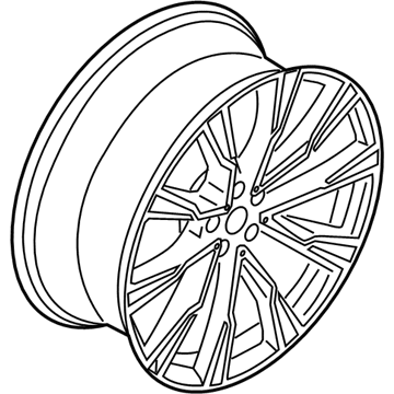 BMW 36118090109 Disk Wheel, Light Alloy, In