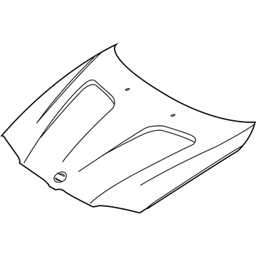 BMW 41003449411 Hood