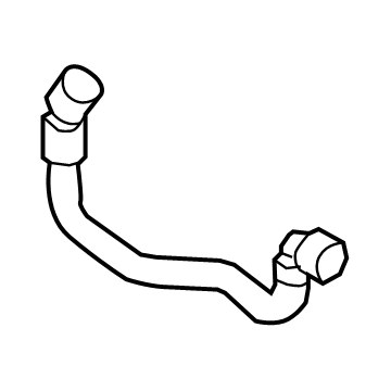 BMW 17127933660 HOSE CHARGE AIR COOLER