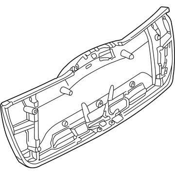 BMW 51498259854 Trim Panel, Trunk Lid