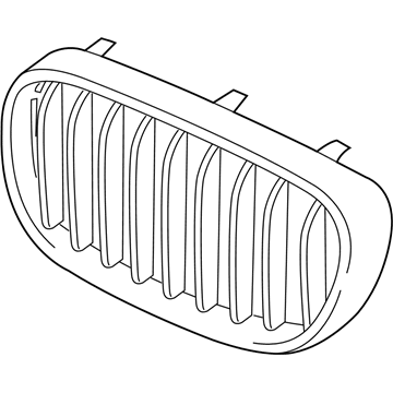 BMW 51138076043 Grille, Front, Left