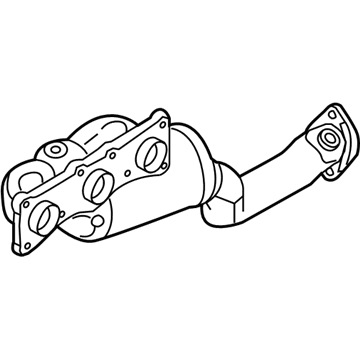 2006 BMW Z4 Exhaust Manifold - 18407545310