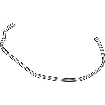 BMW 51768737772 TRUNK LID GASKET