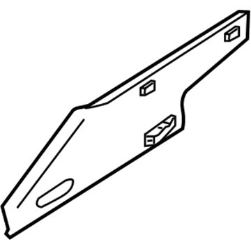 BMW 51257009441 Support, Centr.Lock.Syst.,Fill-In Flap