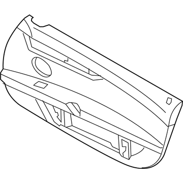 BMW 51417229225 Door Lining Vynil Left