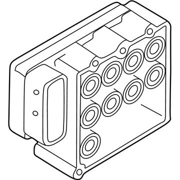 BMW 760Li ABS Control Module - 34522284921