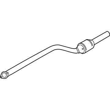 2010 BMW 328i xDrive Exhaust Pipe - 18307547840