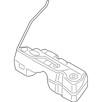 BMW 16117220745 Plastic Fuel Tank