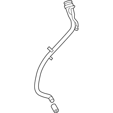 BMW 16117216530 Plastic Filler Pipe