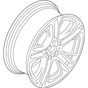 BMW X3 Alloy Wheels - 36117849661