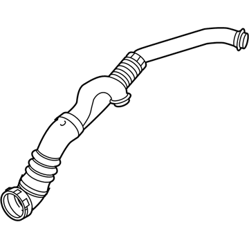 BMW 535xi Air Hose - 13717600026