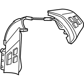 BMW 323i Cruise Control Switch - 61316959893