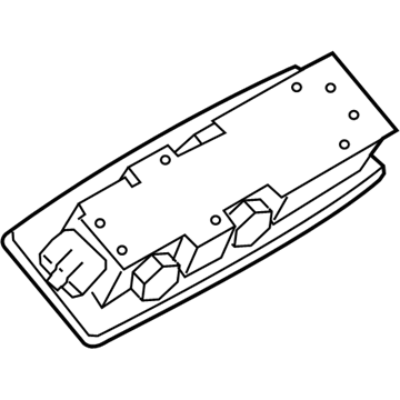 BMW 63319215618 Interior Reading Light, Rear Right