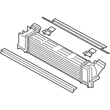 BMW 17517600532 Charge-Air Cooler