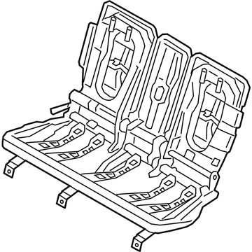 BMW 52207436979 Seat Structure