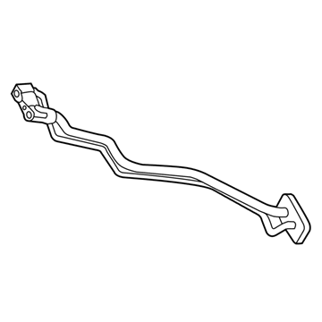 BMW 64509253000 Refrigerant Line, Double Pipe