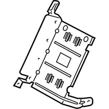 BMW 65126907456 Holder Amplifier