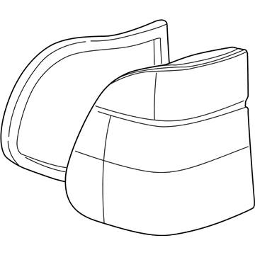 1999 BMW 528i Back Up Light - 63216900215