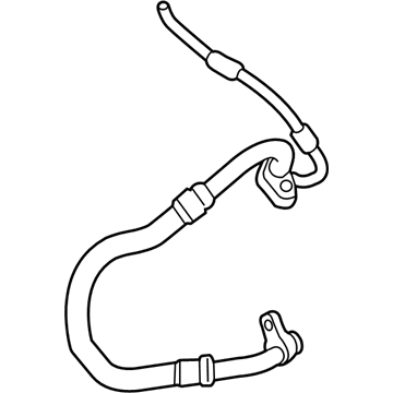 BMW 64539368331 Suction Line, Compressor-Heat Exchanger