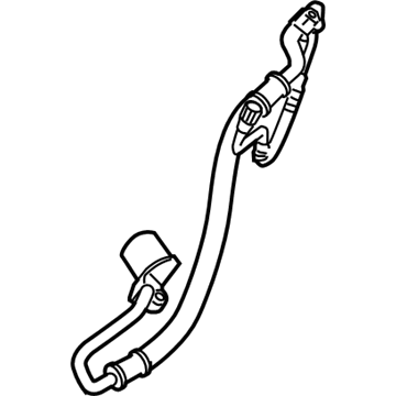 BMW 335is A/C Liquid Line Hoses - 64509209717