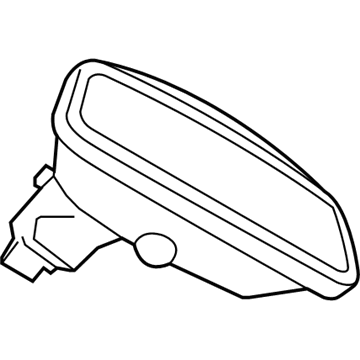 BMW 51166992179 Inside Mirror Ec/Led/Gto/Compass/Fla