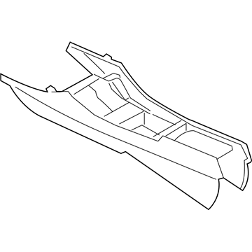 BMW X4 Center Console Base - 51169218188