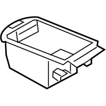 BMW 51169386906 Storage Compartment, Armrest