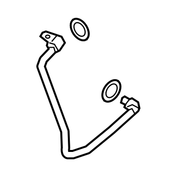 BMW 745e xDrive Oil Cooler Hose - 17229468402