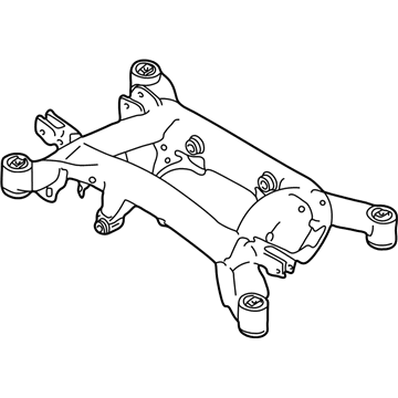 2002 BMW M5 Rear Crossmember - 33312229531