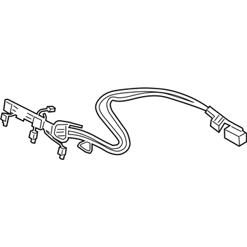 BMW 12518631668 Wiring Harness Injection Valve/Ignition