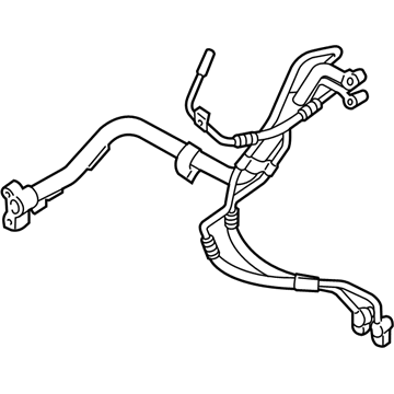 2015 BMW i8 A/C Liquid Line Hoses - 64509370312