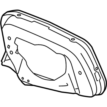 BMW 51167266033 Supporting Ring Left