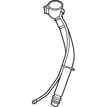 BMW 61667301629 Filler Pipe, Wash Container